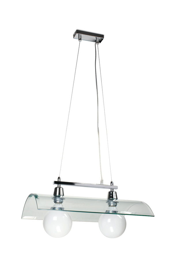 Kronleuchter Hängelampenschirm Fliese Transparent Glas Modern E27 Environment I-081225-3D online