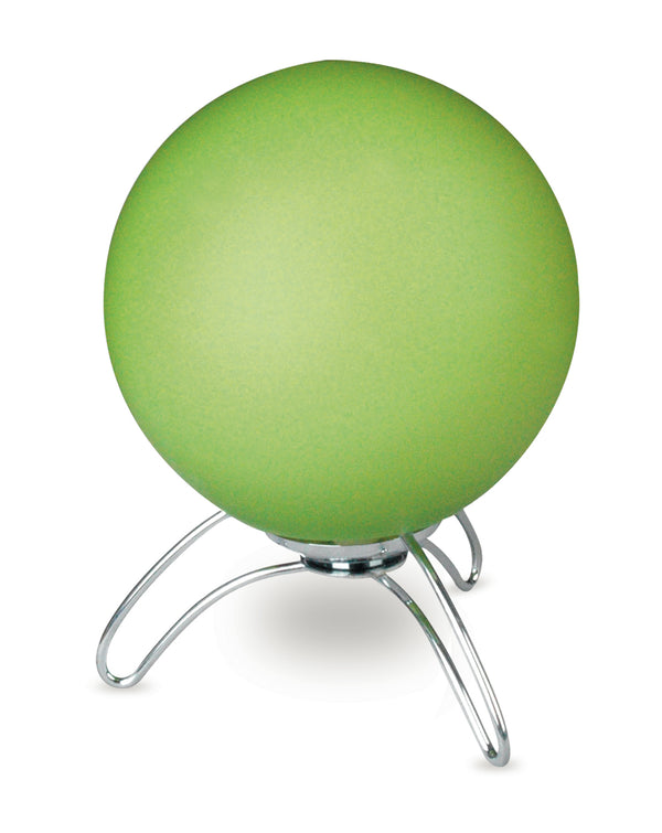 Dreibein-Kugel-Tischleuchte Grün Glas Metall Schreibtisch-Tischleuchte E14 Ambiente I-192/00200 acquista