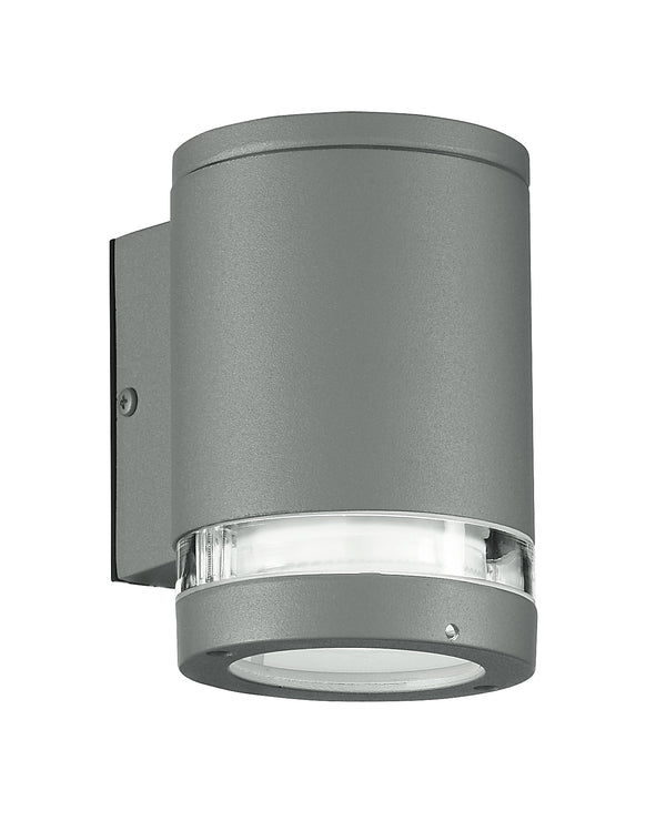 prezzo Wandleuchte Outdoor Aluminium Silber Wasserdicht Transparent Band 25 Watt GX53 Warm Light Intec I-6047