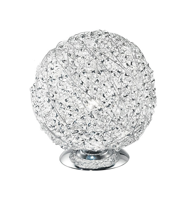 acquista Spherical Table Weaving Drähte Aluminium Kristalle Tischlampe Modern E27 Environment I-ASTRA / L