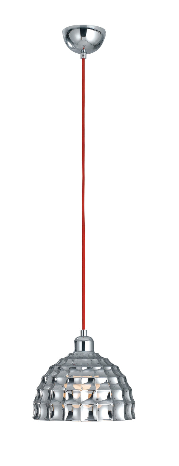 Hängekabel Rot verchromtes Glas Dekoration Gemälde Moderne Kronleuchter E27 Umwelt I-CALLAS-S1 prezzo