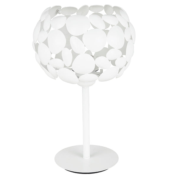 Tischlampe Dekoration ähnlich Steine ​​Metall Weiß Modernes Interieur E27 Umwelt I-DIONISO-L online
