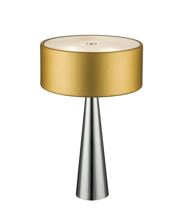 Tischlampe Gold Diffusor Konisch Aluminium Interieur Modern G9 Umgebung I-HEMINGUAY/L acquista