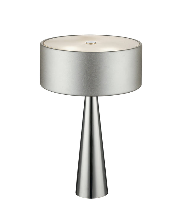 prezzo Moderne Diffusor-Tischlampe mit silberfarbenem Lumen und Aluminiumrahmen G9 Environment I-HEMINGUAY/L