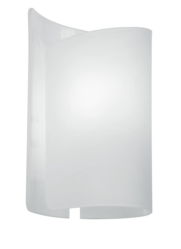 Wandleuchte Aluminium Weiß Glas Wandleuchte Modern E27 Umwelt I-IMAGINE-AP sconto