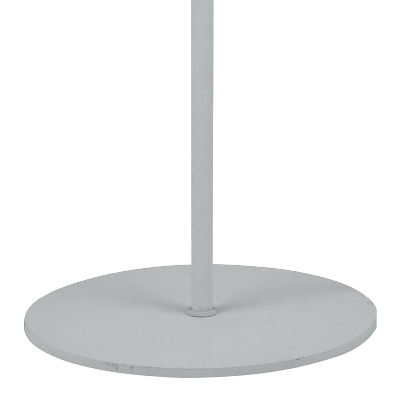 Piantana decoro Moderno Alluminio Vetro Bianco Lampada da Terra E27 Ambiente I-IMAGINE-PT-3