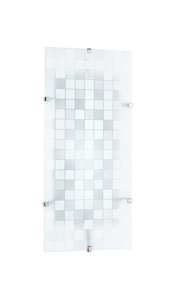online Rechteckige Glas-Deckenleuchte mit Mosaik-Dekoration LED-Lampe 28 Watt Natürliches Umgebungslicht I-KAPPA-LD/M FLASH