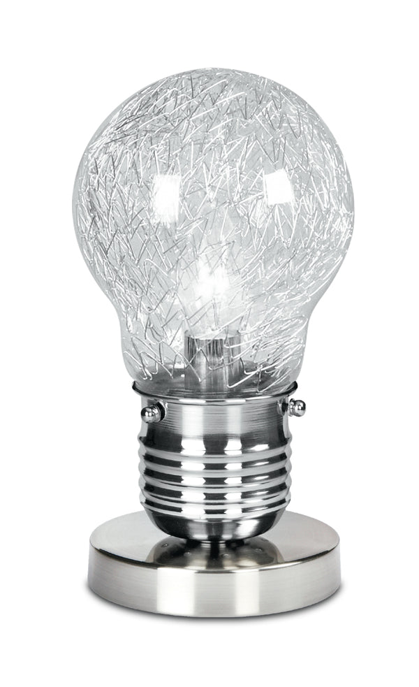 prezzo Tischlampe Glaskolben Weben Aluminiumdrähte Lampe Innen Modern E14 Umwelt I-LAMPD/LUME