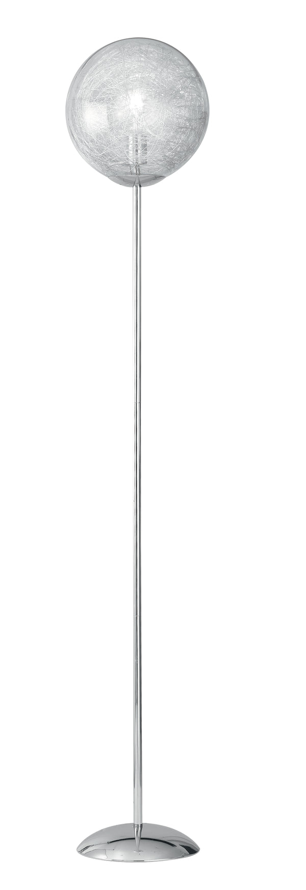Stehlampenschirm Sphärisches Glasgeflecht Aluminiumdrähte Stehlampe Modern E27 Umwelt I-LAMPD/PIANT FILI prezzo