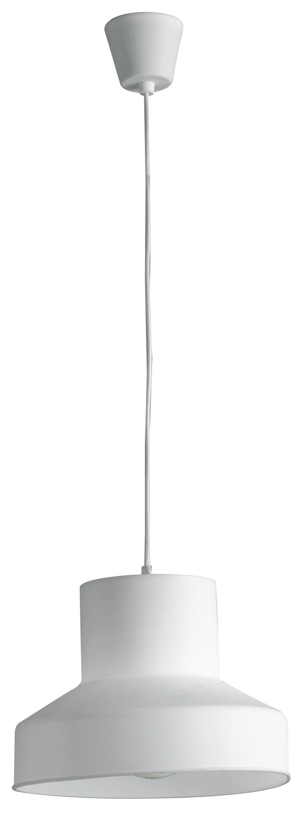 sconto Aufhängung Moderner Kronleuchter aus weißem Silikon E27 Environment I-LENNON/S1