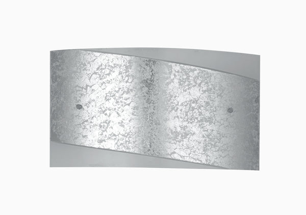 online Moderne Wandleuchte Silberband Weißglas Rechteckig E27 Umwelt I-PARIS/3520