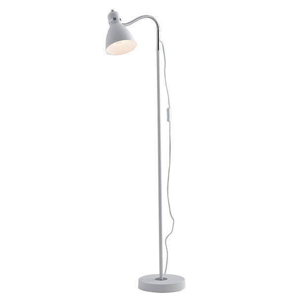 Stehlampe Weiß Metall Verstellbare Stehlampe Modern E27 Environment I-PEOPLE-PT acquista