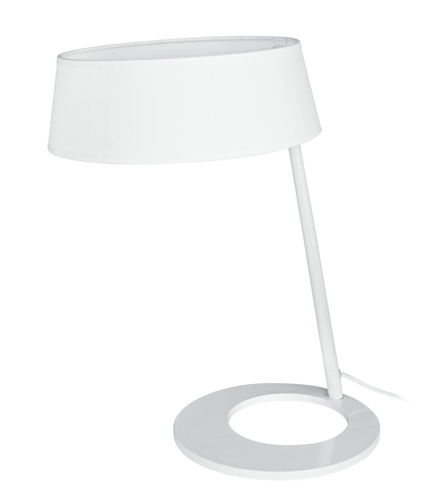 Lume Lampenschirm White Metal White Base Ringlampe Modern E27 Environment I-QUEEN / L acquista