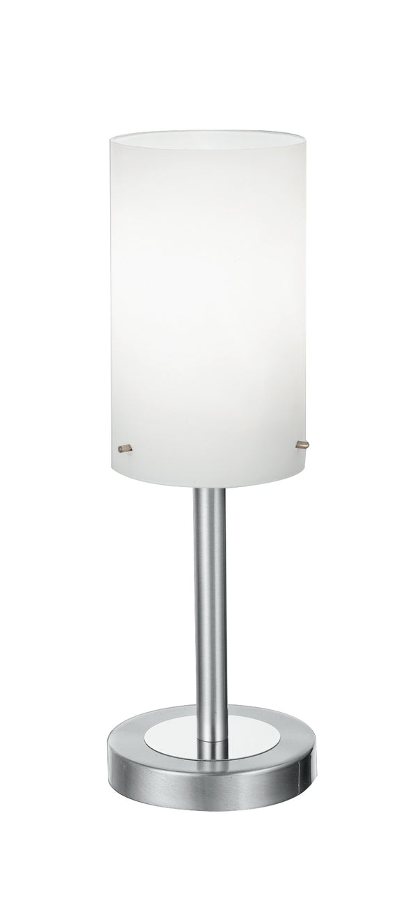 Tischlampe Lampenschirm aus Metall Zylindrisch Weiß Glas Interieur Modern E14 Environment I-STREET / L sconto