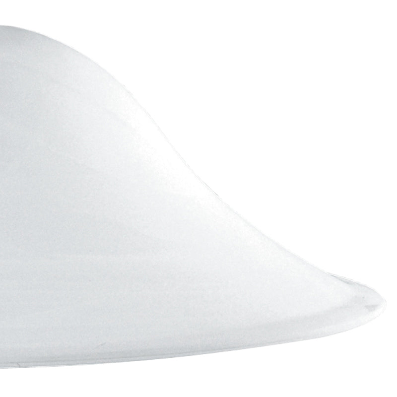 Paralume per Sospensione Vetro Bianco Alabastro 43x18 cm F42 Ambiente I-V07004304202000-2