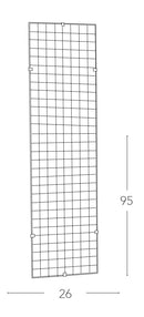 Vetro di Ricambio Rettangolare per Plafoniera Kappa decoro Quadri 94,5x25,8 cm Ambiente I-VKAPPA/L FLASH-3