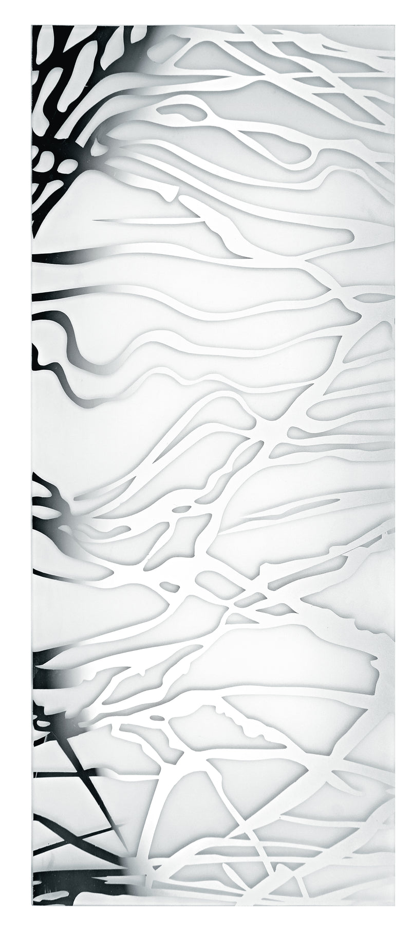Vetro di Ricambio Quadrato per Plafoniera Kappa decoro Cromato 56x56 cm Ambiente I-VKAPPA/Q HYPNOSE-1