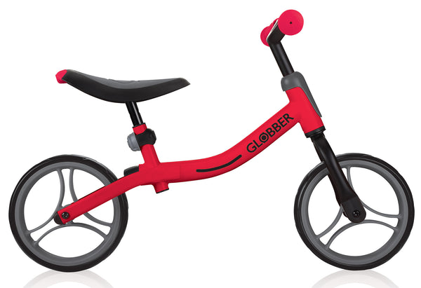 sconto Pädagogisches Fahrrad für Kinder 10" ohne Pedale Globber Go Bike Rot