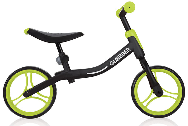 Pädagogisches Fahrrad für Kinder 10" ohne Pedale Globber Go Bike Schwarz und Grün acquista