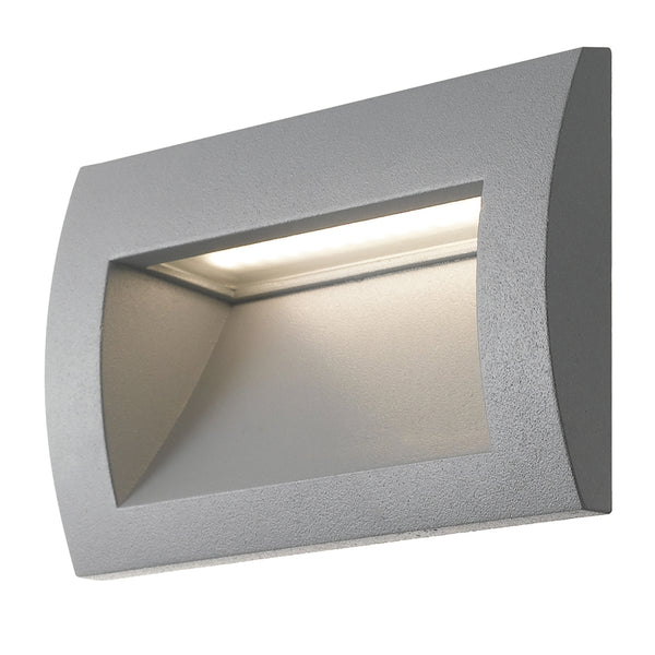 Walkable Steplight Spotlight Aluminium Nikel Wall Floor Led 3 Watt Natural Light Intec INC-LYKAN-RT prezzo
