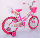Bicicletta per Bambina 14" 2 Freni Magik-Bike Little Queen Rosa-4