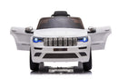 Macchina Elettrica per Bambini 12V Jeep Grand Cherokee Bianca-6