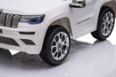 Macchina Elettrica per Bambini 12V Jeep Grand Cherokee Bianca-9
