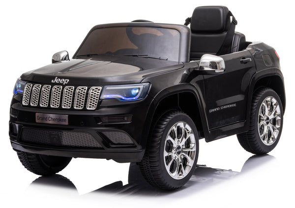 Elektroauto für Kinder 12V Jeep Grand Cherokee Schwarz sconto