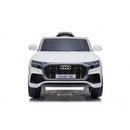 Macchina Elettrica per Bambini 12V Audi Q8 Bianca-2