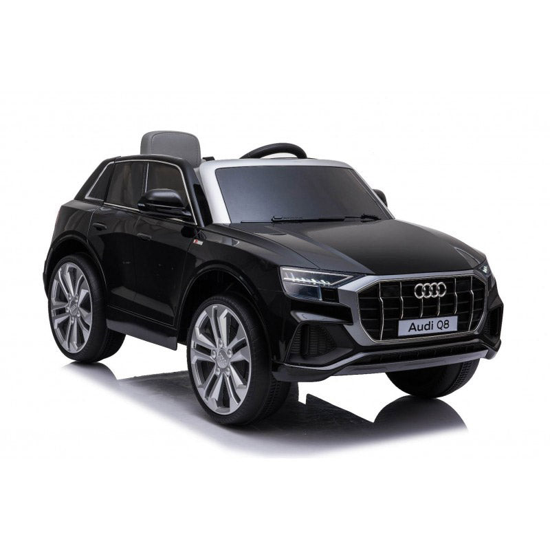 Macchina Elettrica per Bambini 12V Audi Q8 Nera-1