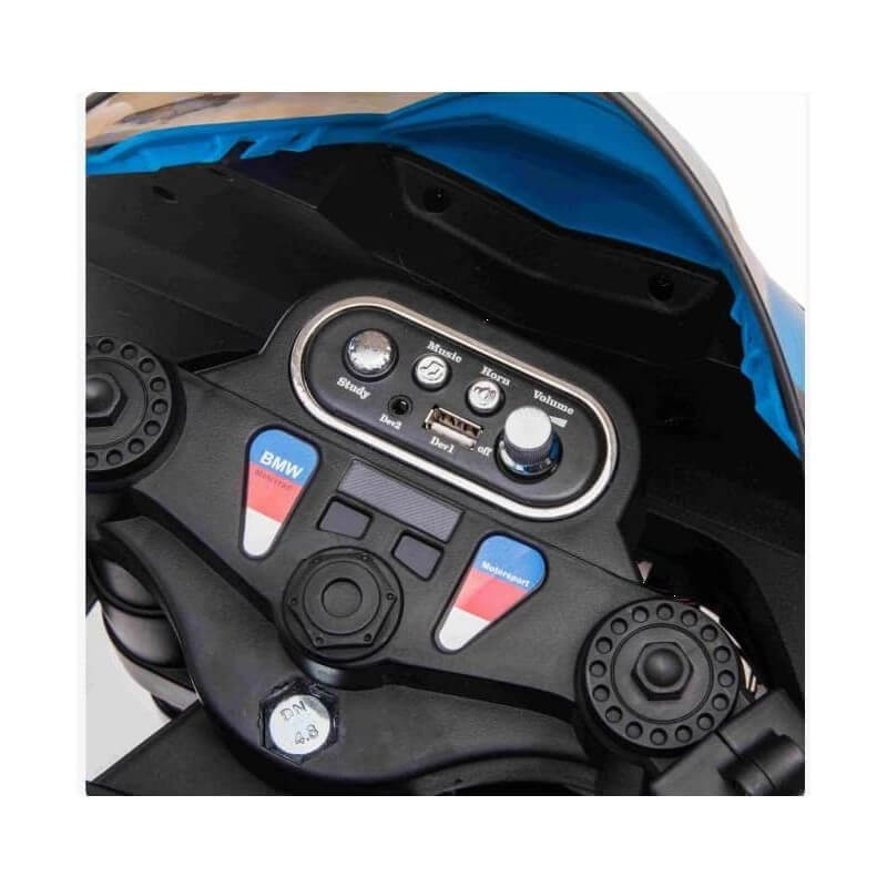 Moto Elettrica per Bambini 12V BMW HP4 Race Rosso-7