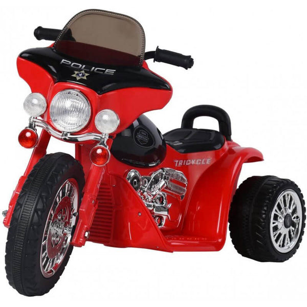acquista Police Elektro-Motorrad für Kinder 6V Police Red