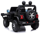 Macchina Elettrica per Bambini 12V 2 Posti Jeep Wrangler Rubicon Nera-7