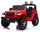 Elektroauto für Kinder 12V 2 Sitze Jeep Wrangler Rubicon Rot