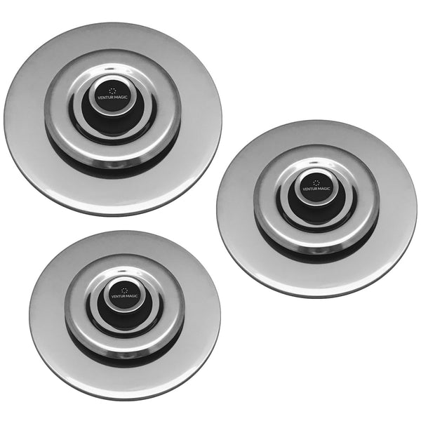 online Ventur Magic Cooker Anti-Geruchsdeckel aus Edelstahl, schwarzer Knopf, verschiedene Größen