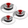 Ventur Magic Anti-Odor Cooker Magic Deckel aus Edelstahl 18/10, roter Knopf, verschiedene Größen