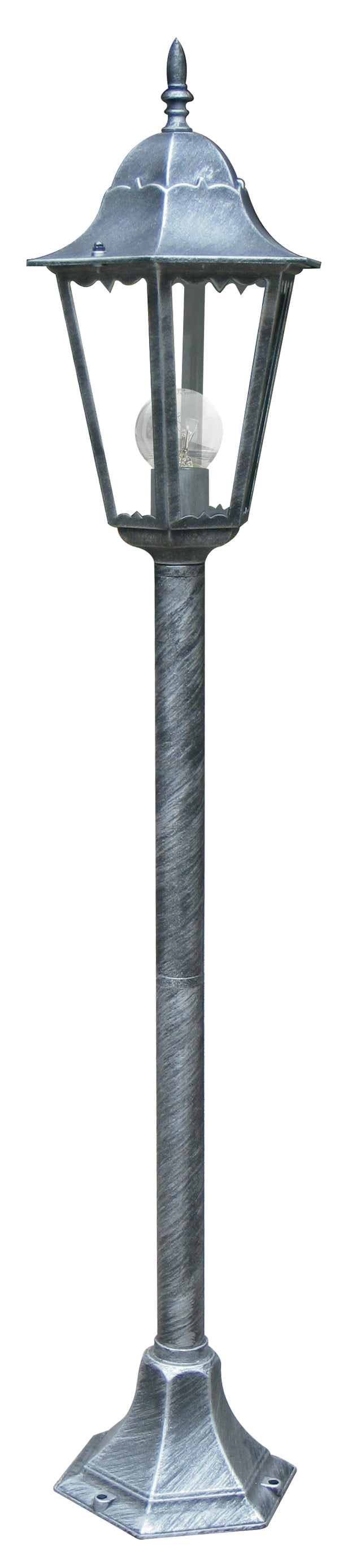 Mast Aluminium Schwarz Silber Diffusor Wasserdichtheit E27 Intec LANT-FIRENZE/P1 online