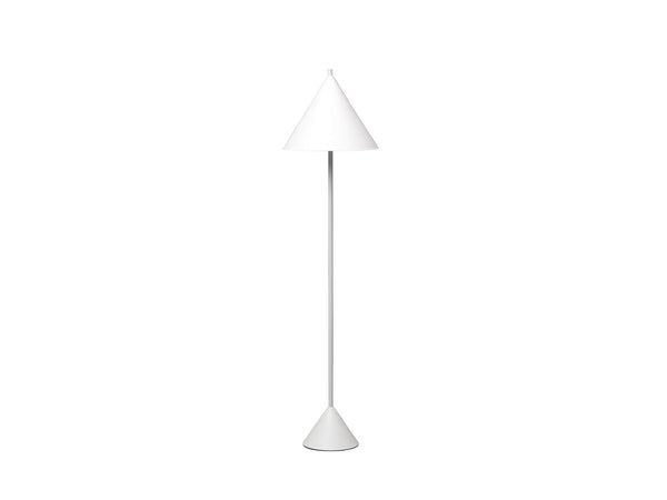 Lampada da Terra Ø40xH156 cm in Metallo Indi Bianco online