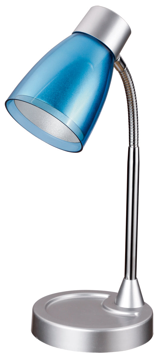 Schreibtischlampe blau einstellbar Kunststoff Metall Lumen Modern E14 Umwelt LDT055ARK online