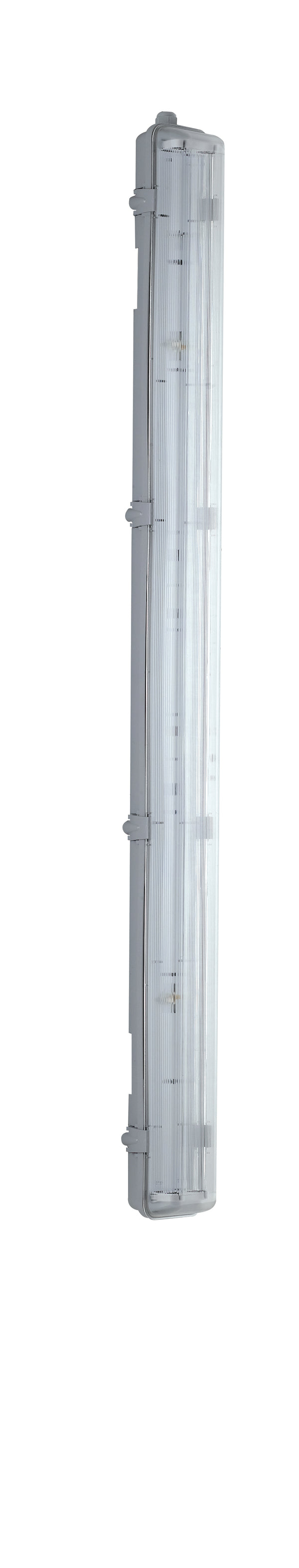 Armature Wasserdichtes Polycarbonatgehäuse für 2 T8-LED-Röhren Intec LED-ATLANTIC-ST-120 sconto