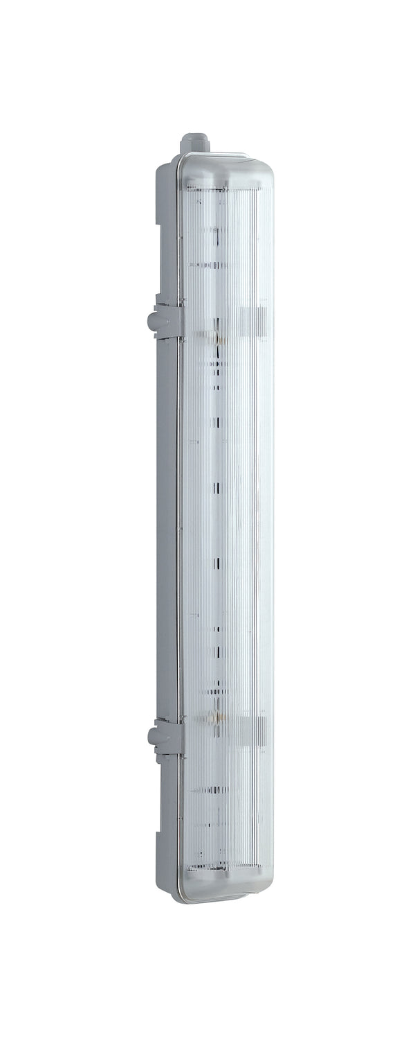 Wasserdichtes Gehäuse aus Polycarbonat für zwei T8-LED-Röhren Intec LED-ATLANTIC-ST-60 prezzo