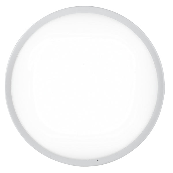 acquista Runde weiße Deckenleuchte Opal Diffusor Wasserdicht Outdoor Led 20 Watt Natural Light Intec LED-EVER-L