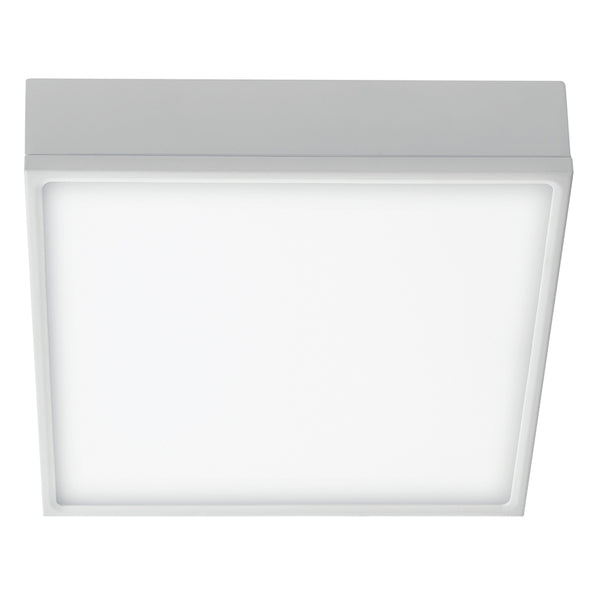 online Quadratische Deckenleuchte Aluminium Weiß Niedrige Decke Led 36 Watt Natürliches Licht Intec LED-KLIO-Q21