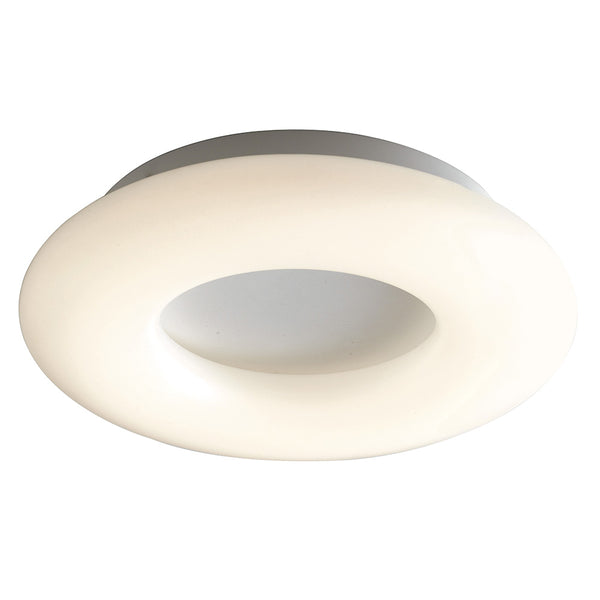 Weiße Deckenleuchte Metalldiffusor Opalring Moderne Led 24 Watt Natürliches Umgebungslicht LED-MYLION-PL46 prezzo