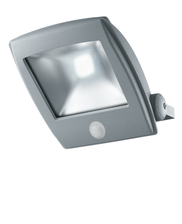 Silberner Aluminium-Projektor mit externem LED-Bewegungssensor 10 Watt natürliches Licht Intec LED-TITAN-S/10W prezzo