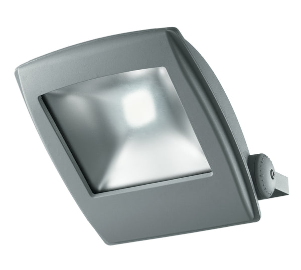 acquista Silbernes Aluminium-Flutlicht im Freien, Fitnessstudios, Umkleidekabinen, wasserdicht, LED, 10 Watt, natürliches Licht, Intec LED-TITAN/10 W