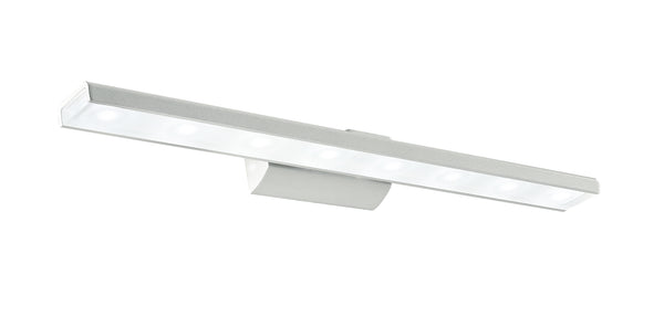 Wandleuchte Aluminium Weiß Acryl Diffusorlampe Badezimmer Led 8 Watt Warmes Licht Intec LED-W-ANTARES/8W sconto