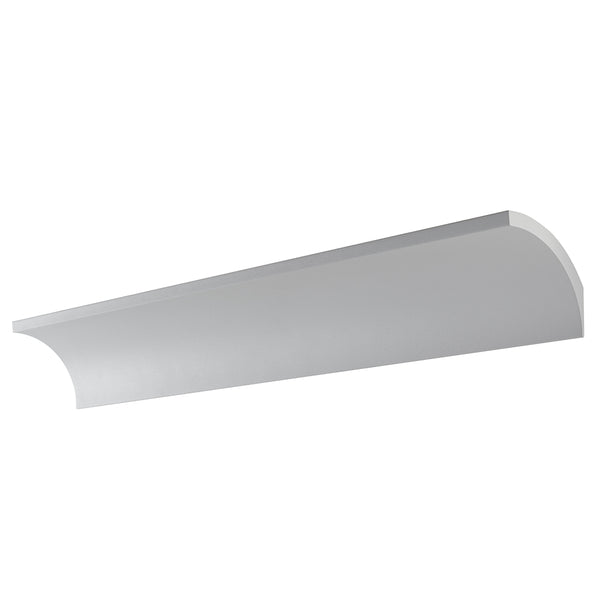 online Wandleuchte Bogen Aluminium Weiß Moderne LED Lampe 16 Watt Tageslicht Intec LED-W-MUSTANG-600