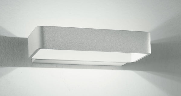 sconto Wandleuchte Aluminium Weiß Doppelter Lichtaustritt Moderne Led 4 Watt Warmes Licht Intec LED-W-OMEGA / 4W