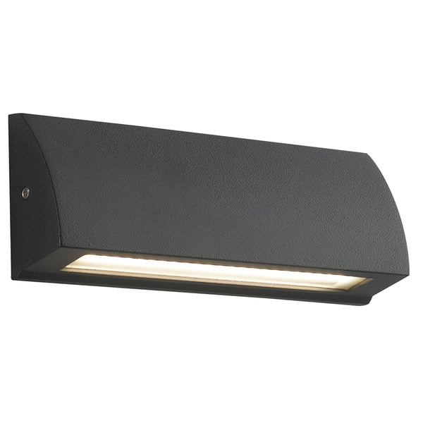 acquista Scheinwerfer Markierung Stufen Wand schwarz Aluminium nach unten geführtes Licht 6 Watt natürliches Licht Intec LED-W-SHELBY-170